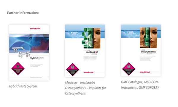 Online-Catalogs on the medicon website