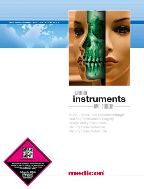 Medicon Katalog Instruments for oral and maxillofacial surgery