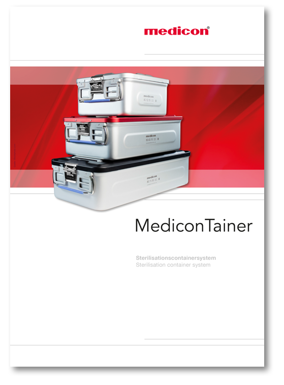 Titelbild Medicontainer Broschüre