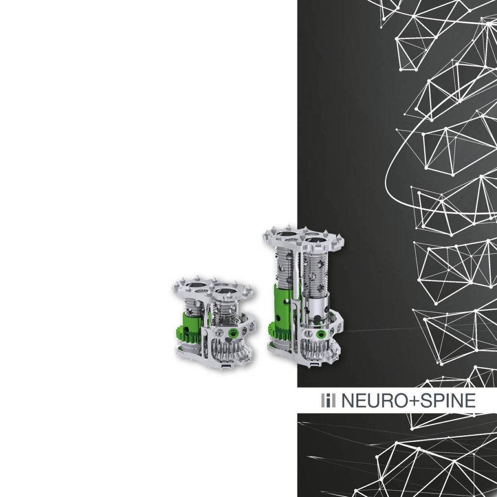 Distrahierbarer Wirbelkörperersatz „mediExpand®“- Cervical, NEURO+SPINE