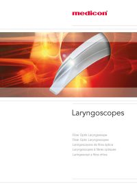 Titelbild Prospekt - Laryngoscopy