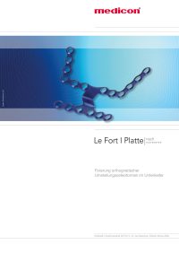 Titelbild Prospekt - LeFort I Platte nach Prof. Rustemeyer